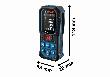 Bosch PRO Laser-Entfernungsmesser GLM 50-27 C Produktbild img3 S