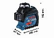 Bosch PRO Linienlaser GLL 3-80 im Handwerkerkoffer Produktbild img3 S