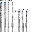 Bosch EXPERT SDS plus-7X Hammerbohrer-Set, D= 5/6/6/8/8/10/12 mm, 7-tlg. Produktbild img5 S