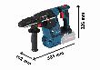 Bosch PRO Akku-Bohrhammer mit SDS plus GBH 18V-26F Produktbild img3 S