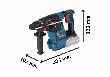 Bosch PRO Akku-Bohrhammer mit SDS plus GBH 18V-26 in L-BOXX Produktbild img3 S