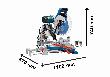 Bosch PRO Kapp- und Gehrungssäge GCM 12 GDL Produktbild img3 S
