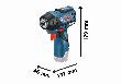 Bosch PRO Akku-Drehschlagschrauber GDS 12V-115 Produktbild img3 S