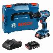 Bosch PRO Akku-Bohrschrauber GSR 18V-45, 2 x Akku GBA 18V 2.0Ah in L-BOXX Produktbild