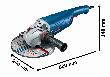 Bosch PRO Winkelschleifer GWS 22-230 J Produktbild img3 S