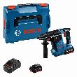 Bosch PRO Akku-Bohrhammer mit SDS plus GBH 18V-24 C, 2 x Akku GBA 18V 5.0Ah in L-BOXX Produktbild