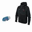 Bosch PRO Beheizbarer Hoodie GHH 12+18V XA L Produktbild