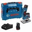 Bosch PRO Akku-Kantenfräse GKF 12V-8, 2 x Akku GBA 12V 3.0Ah in L-BOXX Produktbild