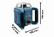 Bosch PRO Rotationslaser GRL 400 H im Handwerkerkoffer Produktbild img3 S