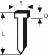 Bosch PRO Tackernagel Typ 47, 1,8 x 1,27 x 23 mm, 1000er-Pack Produktbild