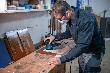 Bosch PRO Exzenterschleifer GEX 125-1 AE, mit 3 x Schleifblatt C470, im Handwerkerkoffer Produktbild img6 S