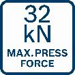 Bosch PRO Akku-Presswerkzeug GPT 18V-32, 1 x XL-BOXX Produktbild img8 S