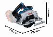 Bosch PRO Akku-Kreissäge GKS 18V-57-2 in L-BOXX Produktbild img3 S
