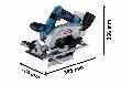 Bosch PRO Akku-Kreissäge GKS 18V-57-2 L Produktbild img3 S