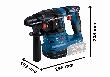 Bosch PRO Combo Kit 18V-Set mit 3 Werkzeugen: GSR + GBH + GWS + 2x GBA 5.0 Ah + GAL 18V-40 Produktbild img7 S
