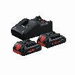 Bosch PRO Starter-Set 2 x ProCORE18V 4.0Ah + GAL 18V-40 Produktbild