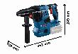 Bosch PRO Akku-Bohrhammer mit SDS plus GBH 18V-28 C in L-BOXX Produktbild img3 S