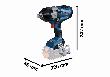 Bosch PRO Akku-Drehschlagschrauber GDS 18V-1600 HC Produktbild img3 S
