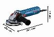 Bosch PRO Winkelschleifer GWS 12-125, Zusatzhandgriff Vibration Control Produktbild img3 S