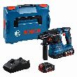 Bosch PRO Akku-Bohrhammer mit SDS plus GBH 18V-22, 2 x Akku GBA 18V 4.0Ah in L-BOXX 136 Produktbild