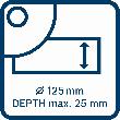 Bosch PRO Absaughaube Easy-Adjust GDE 125 EA-T, Systemzubehör Produktbild img10 S