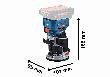 Bosch PRO Akku-Kantenfräse GKF 18V-8 Produktbild img3 S