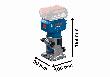 Bosch PRO Oberfräse GLF 18V-8 Produktbild img3 S