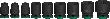Bosch PRO Impact Steckschlüsselsatz Set, 1/2", Standard, 9-tlg. Produktbild