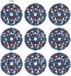 Bosch EXPERT O780 Foil Schleiffolien-Set, 125 mm, K80/120/180, 9-tlg. Produktbild img4 S
