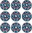 Bosch EXPERT O780 Foil Schleiffolien-Set, 125&nbsp;mm, K80/120/180, 9-tlg. Produktbild