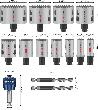 Bosch PRO Multi Material PC Plus Lochsägen-Set, 20, 64, 76 mm, 14-tlg. Produktbild img4 S