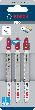 Bosch PRO Plastics PC clean T101A Stichsägeblatt, 100 mm, 3-tlg. Produktbild img2 S