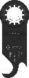 Bosch PRO ASZ 32 SC Blatt für Multifunktionswerkzeuge, 24 x 11 mm Produktbild img1 S
