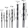 Bosch PRO Wood Holzspiralbohrer Set. 5-tlg. Produktbild img5 S