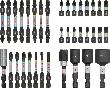 Bosch PRO Impact Schrauberbit Set, mit Aufsteller, 6 x 36-tlg Produktbild