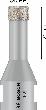 Bosch PRO Ceramic Trockenbohrkrone, 12 x 30 x 14 mm Produktbild img5 S