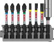 Bosch PRO Impact Set mit Standard-Bithalter und Pick and Click-Index, 8-tlg. Produktbild