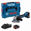 Bosch PRO Akku-Winkelschleifer GWS 18V-8, 2 x Akku GBA 18V 5.0Ah, L-BOXX 136 Produktbild