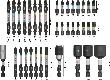 Bosch PRO Impact Schrauberbit Set, mit Aufsteller, 6 x 36-tlg Produktbild img5 S