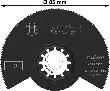 Bosch PRO ACZ 85 EIB Blatt für Multifunktionswerkzeuge, 85 mm Produktbild img4 S