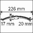 Bosch PRO EPB Kabelbügel, 16 Kabel NYM 3x1,5 mm² Produktbild img3 S