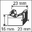 Bosch PRO EPC Kabelbinder, Querschnitt Außenbinder 1,7x7,6 mm Produktbild img3 S