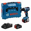 Bosch PRO Akku-Bohrschrauber GSR 18V-65, 2 x Akku GBA 18V 5.0Ah, L-BOXX 136 Produktbild
