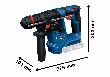 Bosch PRO Akku-Bohrhammer mit ONECHUCK GBH 18V-18 X in L-BOXX Produktbild img3 S