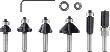 Bosch PRO Kantenfräser-Set, Schaft 8&nbsp;mm, 6-tlg. Produktbild