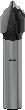 Bosch PRO Profil- Nutfräser, R 2,4 mm, S 8 mm Produktbild img2 S