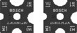 Bosch PRO Schneidebacken Gewindestangenschneider Set, für M6, M8, M10, M12 Produktbild img1 S