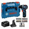Bosch PRO Akku-Bohrschrauber GSR 12V-32, 1x GBA 12V 2.0Ah, 1x GBA 12V 4.0Ah, L-BOXX Produktbild
