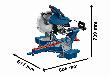 Bosch PRO Kapp- und Gehrungssäge GCM 340-305 D Produktbild img3 S