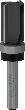 Bosch PRO Bündigfräser mit oberen Kugellager, D 5/8", L 1", S 1/4" Produktbild img1 S